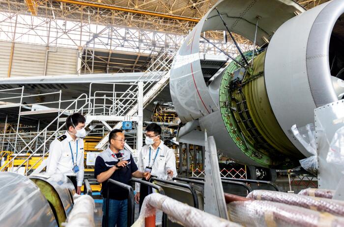 北京海關以問題為導向,促進學習成果落地見效,助力航空維修等新業態發展。