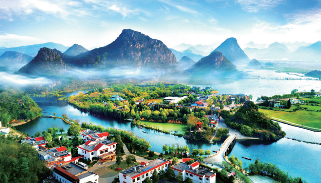 丘北普者黑5A級旅游景區。